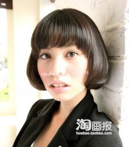 sweet girl齐刘海 2012最新中长发发型diy~达人示范 zaoxingkong.com