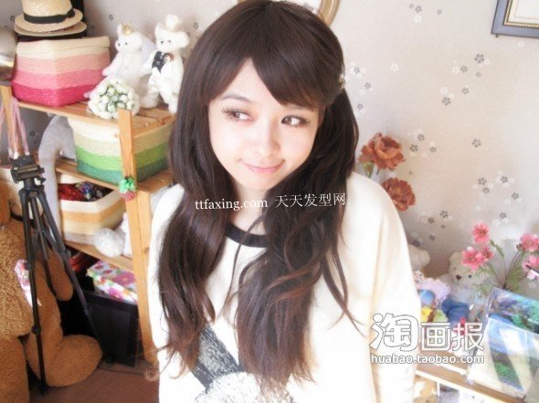 古典新娘头~学生妹甜美 2012最流行新娘发型 zaoxingkong.com