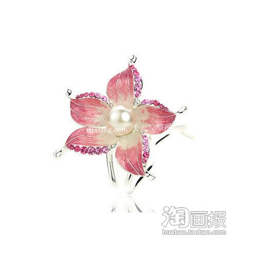 花朵发饰 适合短发的发饰~熟女必看 zaoxingkong.com