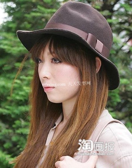 帽子发型 2012年最新流行女发 zaoxingkong.com