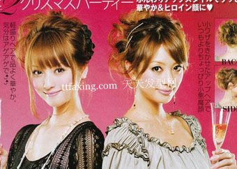 2012女士最新发型 发型与发饰的搭配技巧 zaoxingkong.com