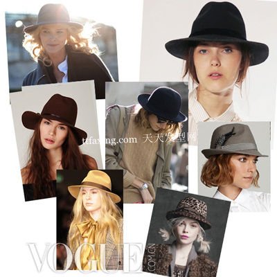 今年发型流行趋势 6款帽子的最佳发型配搭方案 zaoxingkong.com