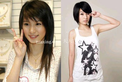 长发变短发的扎法 美女明星长发变短发谁最美 zaoxingkong.com