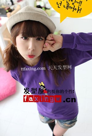 最流行的韩国发型 既时尚又可爱的韩国女生可爱发型 zaoxingkong.com