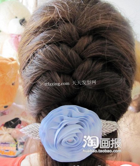 韩式编发与可爱盘发必备美 2012年最流行的头发颜色 zaoxingkong.com