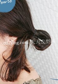 3款简单实用扎发技巧DIY发型 zaoxingkong.com