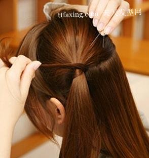 3步使你的发型充满立体感 可爱小马尾(组图) zaoxingkong.com
