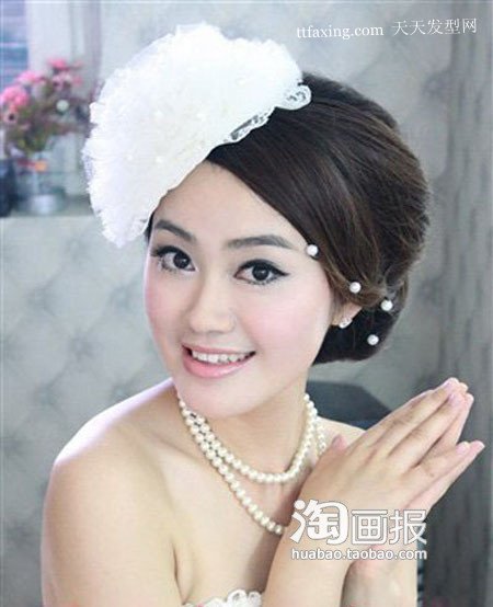 复古新娘造型 适合新娘的发型~让你华丽变身 zaoxingkong.com
