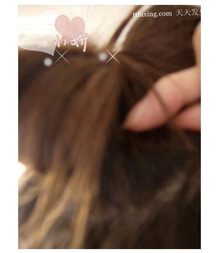 两种中长发发型扎法可爱简单扎发技巧DIY zaoxingkong.com