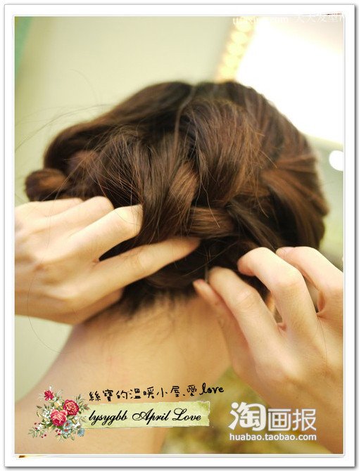 丸子头DIY 韩国2012最新学生短发 zaoxingkong.com