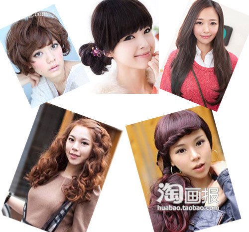 唯美不可缺的韩式发型 2012年流行什么样的女发型 zaoxingkong.com
