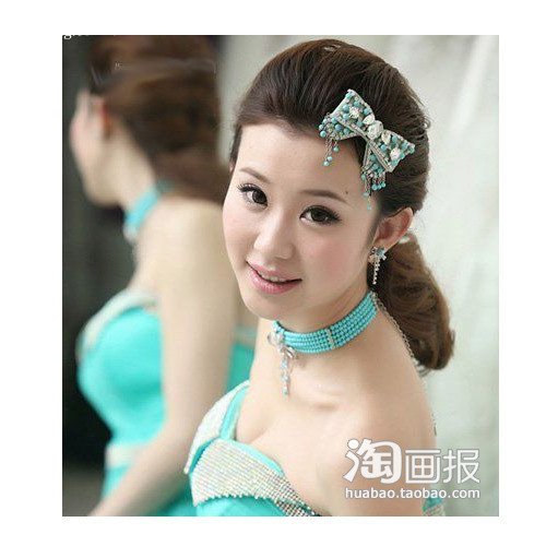 新娘婚礼发型 2012新娘发型~席卷而来 zaoxingkong.com