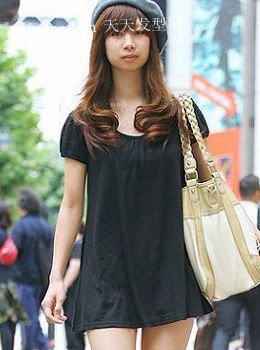 日本模特最新街拍发型最IN　女生甜美发型 zaoxingkong.com