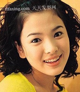 宋慧乔招牌显瘦发型　可爱的非主流发型 zaoxingkong.com