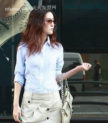 台湾广告女王街头发型　女生今年流行发型甜蜜公开 zaoxingkong.com