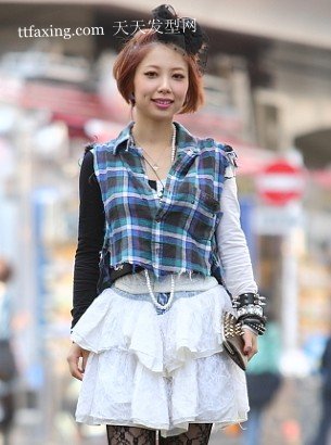 偶在日本迎新春人气发型　短发发型圆脸 zaoxingkong.com