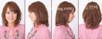 好看刘海巧变造型　打造完美发型女生发型diy zaoxingkong.com