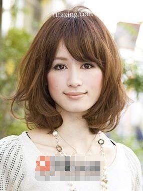 日系OL发型中长发造型脸型发型设计 zaoxingkong.com