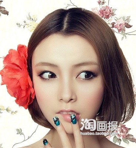 最IN日韩发型玩转年底派对 2012流行的发型颜色 zaoxingkong.com