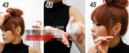超炫高位团子头　甜美又减龄最流行发型 zaoxingkong.com