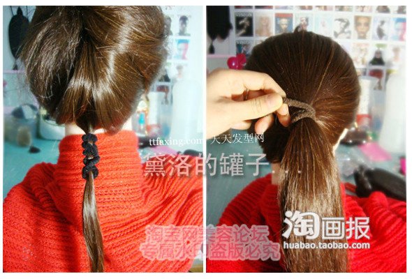 大变身为蝴蝶结公主发型 2012年垂脸最流行的发型 zaoxingkong.com