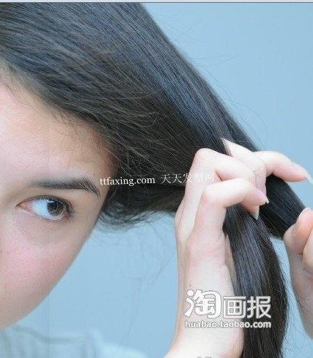 DIY日韩田园风少女盘发 2012年最流行的发型的颜色 zaoxingkong.com