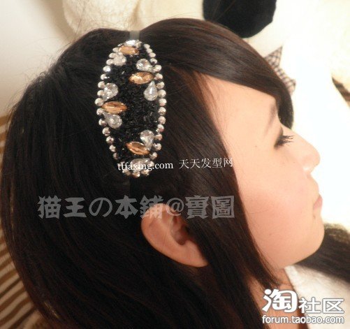头饰-发饰-发箍大献身 扮出今年最流行的发型 zaoxingkong.com