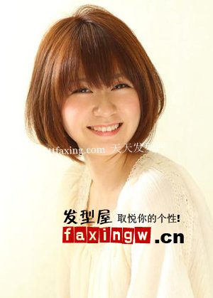 圆脸短发发型+圆脸女生短发发型+适合圆脸短发发型 zaoxingkong.com