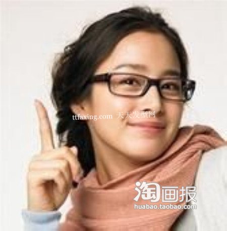 十分甜美韩式盘发~精致细腻的点缀 zaoxingkong.com