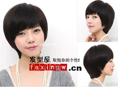 大学生短发发型+适合学生的短发发型 zaoxingkong.com