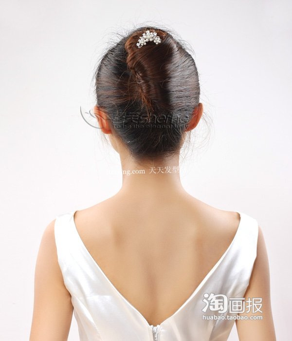 新娘发型盘发 盘头发的方法~谁更登对 zaoxingkong.com
