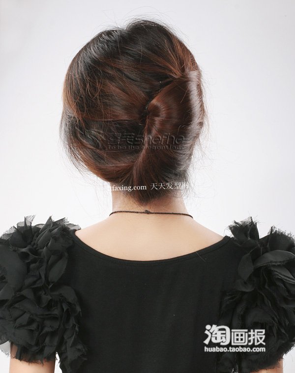 新娘发型盘发 盘头发的方法~谁更登对 zaoxingkong.com