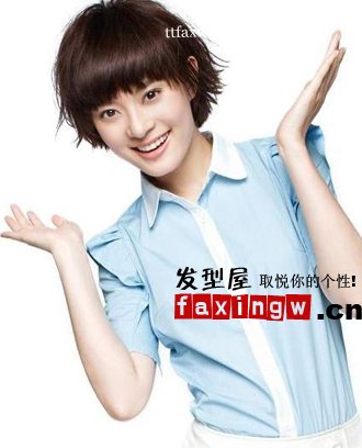 孙俪短发发型图片~最温婉可人 zaoxingkong.com