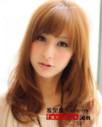 今年流行的发型  直发梨花头发型图片 zaoxingkong.com