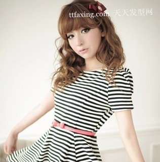 10款日系风格的美丽俏佳人中长发发型设计 zaoxingkong.com