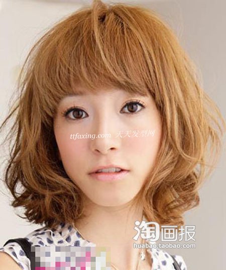 最新瘦脸发型 可爱女生瘦脸发型 zaoxingkong.com