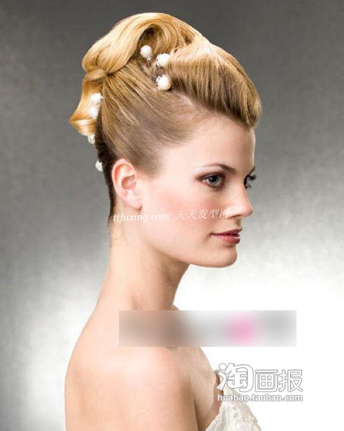 欧美时下流行新娘发型，春天做个幸福的新娘 zaoxingkong.com