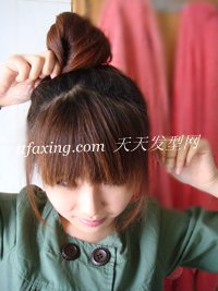 日系无敌青春丸子头DIY zaoxingkong.com