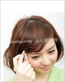 BOB头变出淑女味 短刘海造型 zaoxingkong.com