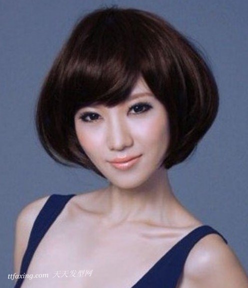 萝莉必备：时尚的波波头发型 zaoxingkong.com
