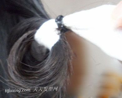 超实用化妆棉卷发DIY zaoxingkong.com