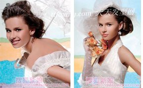 2014年盛夏新娘的4款幸福妆容 zaoxingkong.com