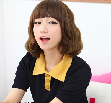最流行的韩式齐肩蛋卷头发型设计 让你做个可爱小甜心 zaoxingkong.com