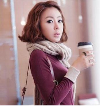 韩式荷叶头发型设计 让你也做个气质型冬美人 zaoxingkong.com