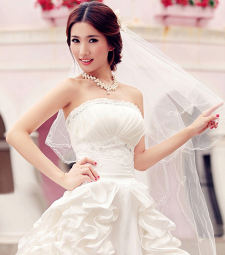 六款韩式新娘盘发发型图片 尽显高贵优雅的女人味 zaoxingkong.com