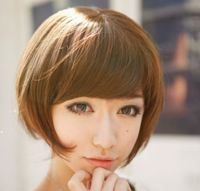 2014最新韩国短发发型 做一个优雅氧气美女 zaoxingkong.com