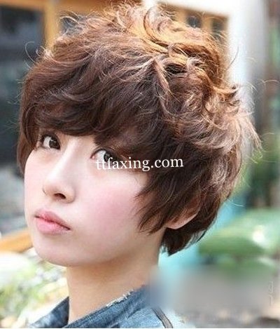 韩式短发烫发发型图片分享 尽显乖巧可爱风 zaoxingkong.com