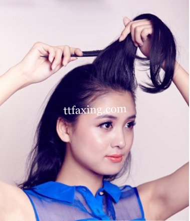 夏季中长发发型扎法图解 最时髦的扎发方法 zaoxingkong.com