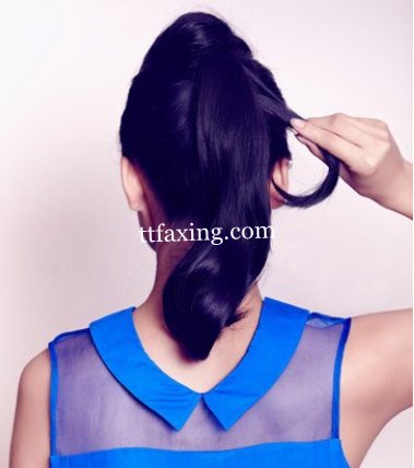夏季中长发发型扎法图解 最时髦的扎发方法 zaoxingkong.com