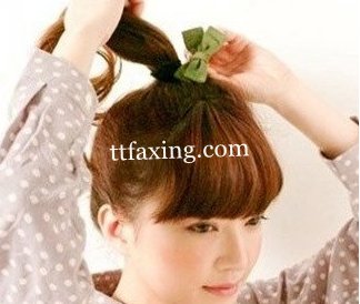 韩式花苞头发型扎法分享 让魅力瞬间飙升 zaoxingkong.com